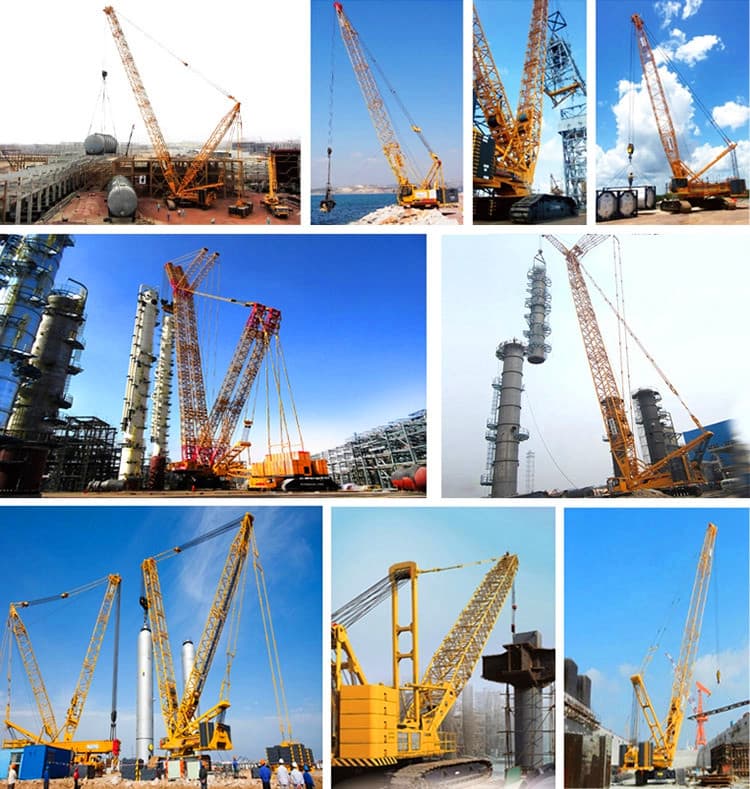 XCMG new official 150 ton heavy duty crawler crane XGC150 for sale